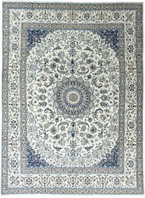 Nain Tappeto persiano 390x290 Beige (Iran) Annodato A Mano