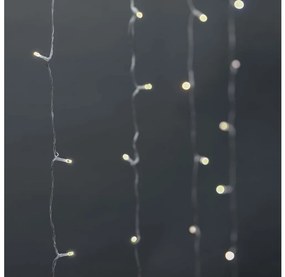 Nedis WIFILXC01W200- Tenda di Natale LED 200xLED/8 funzioni 6m IP65 Wi-Fi Tuya caldo