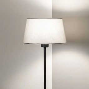 Brilagi - Lampada da terra LED CERIA 1xE27/40W/230V Ø 25 cm grigio/nero