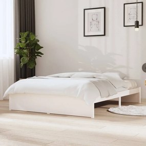 Giroletto Bianco İn Legno Massello 140x200 Cm /