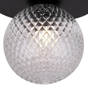 Lampada da soffitto nera , ø 14 cm Musa - SULION