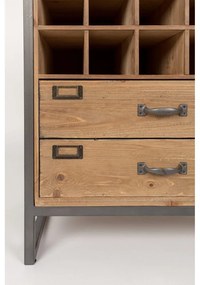 Armadio per vini in legno di abete Edgar - White Label