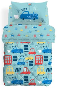 Trapunta in Cotone Beep Singolo Caleffi Kids Ragazza CA