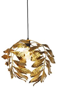 Lampada a sospensione vintage oro antico 40 cm - Linden
