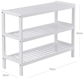 Scarpiera MATE bianca