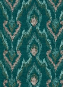 Clarke & Clarke Carta da parati Velluto - Teal
