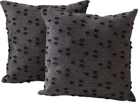 Federe decorative in set 2 pz 43x43 cm Tuffet – Mioli Decor