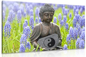 Stampa su tela – Buddha del Jin e Jang