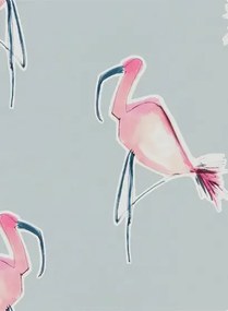 Flamingo Tapete Zanzibar von Scion - Bubblegum