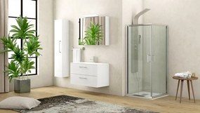 Box doccia basso 80x80 angolare altezza 170cm K410 - KAMALU