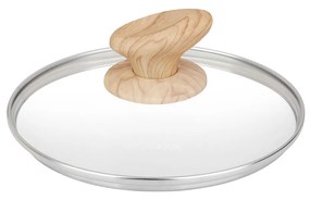 Coperchio 18 cm in vetro Black Stone