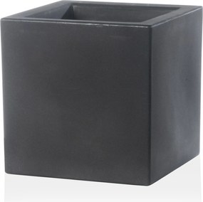 Vaso 50x50x50cm in Resina Tulli Schio Cubo Essential 50 Antracite...