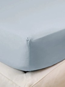 Lenzuolo con angoli boxspring in cotone percalle Air