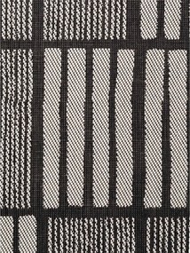 Tappeto da interno/esterno nero/color crema 160x230 cm Haringey Allington – Ted Baker