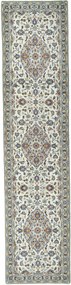 Kashan Tappeto 100x420 Beige (Iran) Annodato A Mano