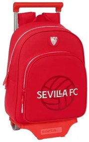 Trolley per la Scuola Sevilla Fútbol Club Rosso 28 x 34 x 10 cm
