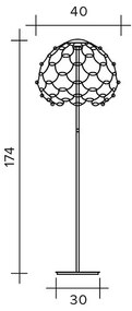 Lamoi terra cromo 3000k + dimmer