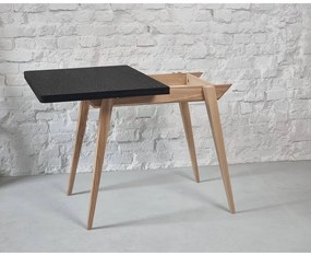 Tavolo da pranzo con piano effetto frassino allungabile 65x90 cm Envelope – Ragaba