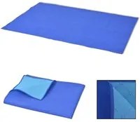 Coperta da Picnic Blu e Celeste 150x200 cm