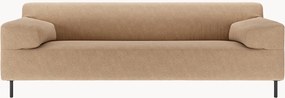 Divano 3 posti marrone-beige/nero freistil180, larg. 222 cm