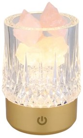 Globo 21044 - Lampada da tavolo LED dimmerabile LIZZY LED/1W/5V 1200 mAh oro