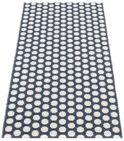 Passatoia da interno/esterno blu scuro 70x150 cm Noa Dark Blue – Pappelina