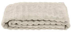 Telo da bagno in cotone crema 70x140 cm Inu - Zone