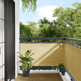 Paravento Da Balcone Sabbia 75x800 Cm 100% Poliestere Oxford /