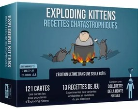 Gioco da Tavolo Asmodee Exploding Kittens: Recettes Chatastrophiques