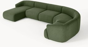 Divano XL componibile in bouclé Sofia