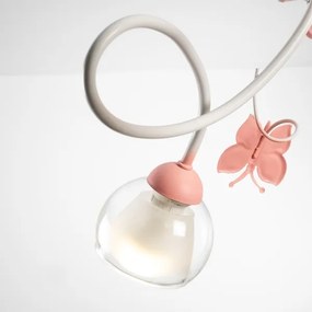 ONLI - Lampadario per bambini BUTTERFLY  3xE14/6W/230V