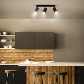 Brilagi - Luce Spot da bagno SELE 3xGU10/30W/230V IP44 nero