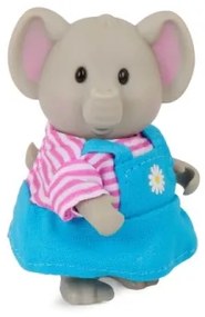 Li'l Woodzeez - Set di miniature OLIPHANT famiglia di elefanti