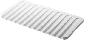 Vassoio di raccolta in silicone bianco Yamazaki Flow - YAMAZAKI