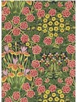 Morris & Co Carta da parati Campanula - Sunburst/ Ebony