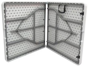 CATE - tavolo catering pieghevole salvaspazio in acciaio e abs