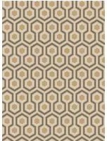Hicks' Hexagon - Designtapete von Cole & Son - Gold/ Taupe