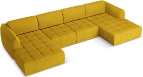 Divano angolare giallo Hoku – Makamii