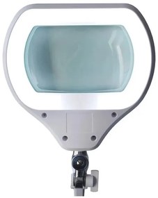 Lampada da tavolo LED dimmerabile con lente d'ingrandimento LED/12W/230V bianca