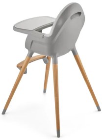 KINDERKRAFT - Seggiolone 2in1 FINI2 faggio/grigio