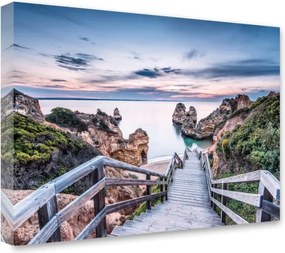 Immagine su tela, 85 x 113 cm Canvas Praia - Styler