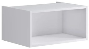 Pensile bagno Brera laccato opaco bianco P 45.3 x L 59.5 x H 30 cm