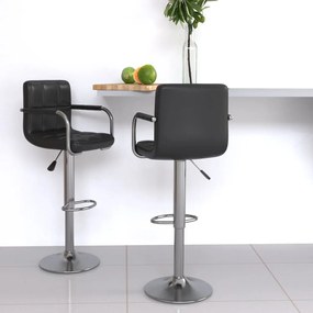 Sgabelli Da Bar 2 Pz Neri İn Similpelle /