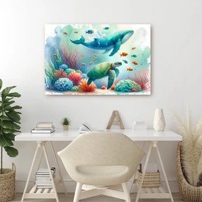 Quadro su tela – Natura e animali marini