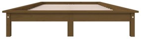 Giroletto Miele 120x190 cm Small Double Legno Massello di Pino