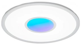 Telefunken 320104TF - Plafoniera LED da soffitto RGBW dimmerabile, LED/21W/230V, 3000–6500K + telecomando
