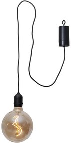 Apparecchio LED marrone per esterni, lunghezza 1 m Bowl - Star Trading