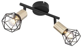 Globo 54802S-2AB - Faretto XARA 2xE14/40W/230V