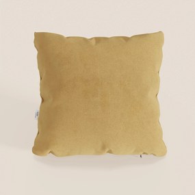 Jazz cuscino disponibile in diversi colori realizzato in microfibra tecnica smacchiabile T11 giallo
