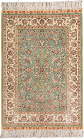 Hereke Tappeto orientale 90x60 Beige (Cina) Annodato A Mano